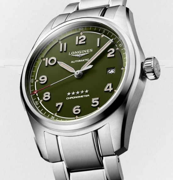 浪琴Spirit先行者系列全面推出绿色面盘腕表！（图）